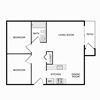 Phoenix Manor Seville Two Bedroom One Bathroom Floor Plan